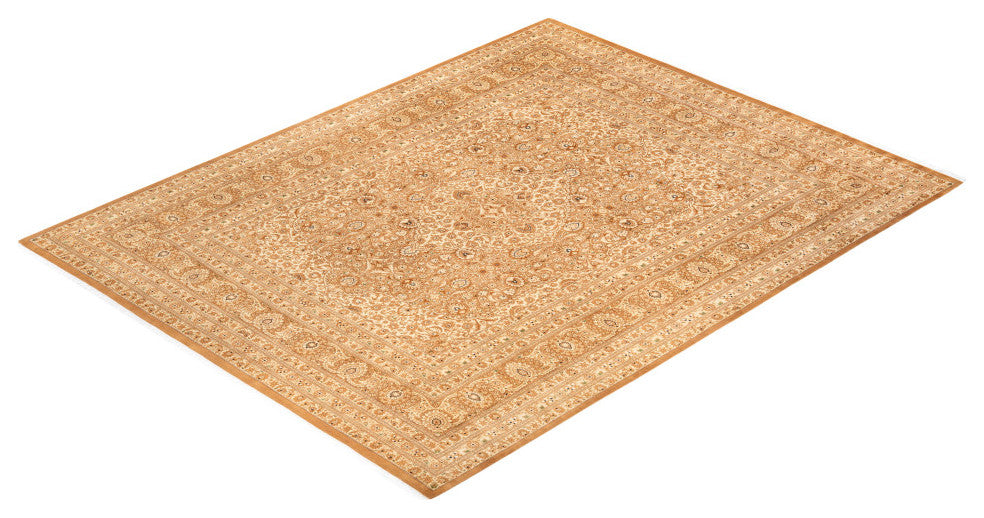 Mogul, One-of-a-Kind Hand-Knotted Area Rug Yellow, 8'2"x10'5"