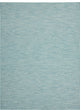 Nourison Positano Contemporary Area Rug, Aqua, 10'x14'