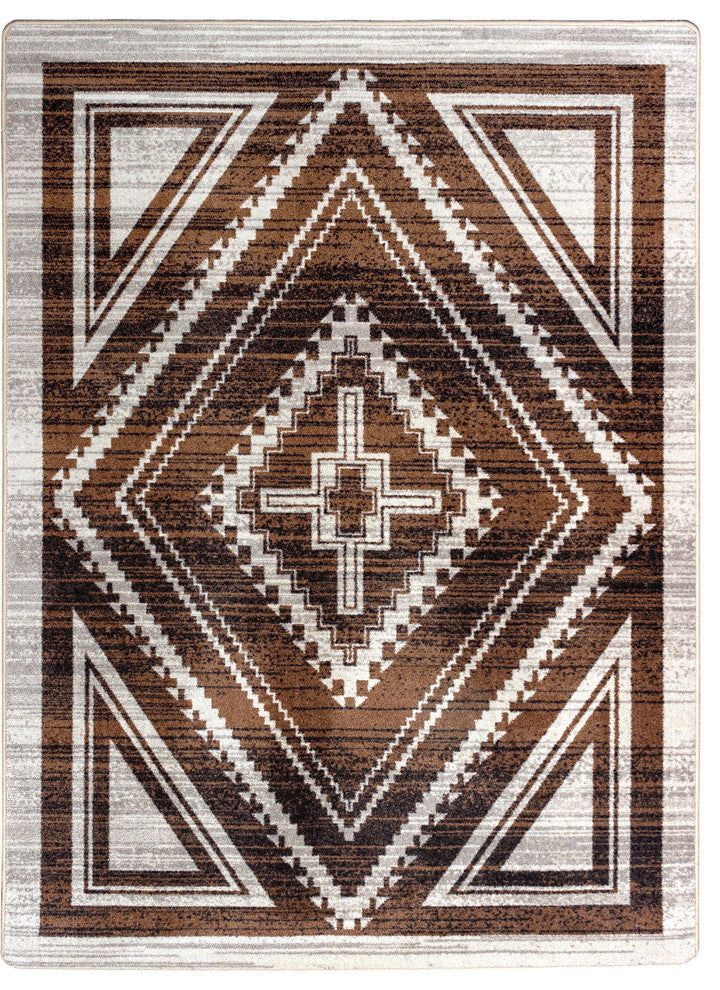 Rim Shot, Brown, 5'x8'