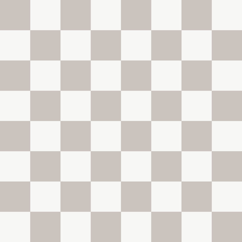 Checkmate Peel and Stick Wallpaper Grey Check Sample