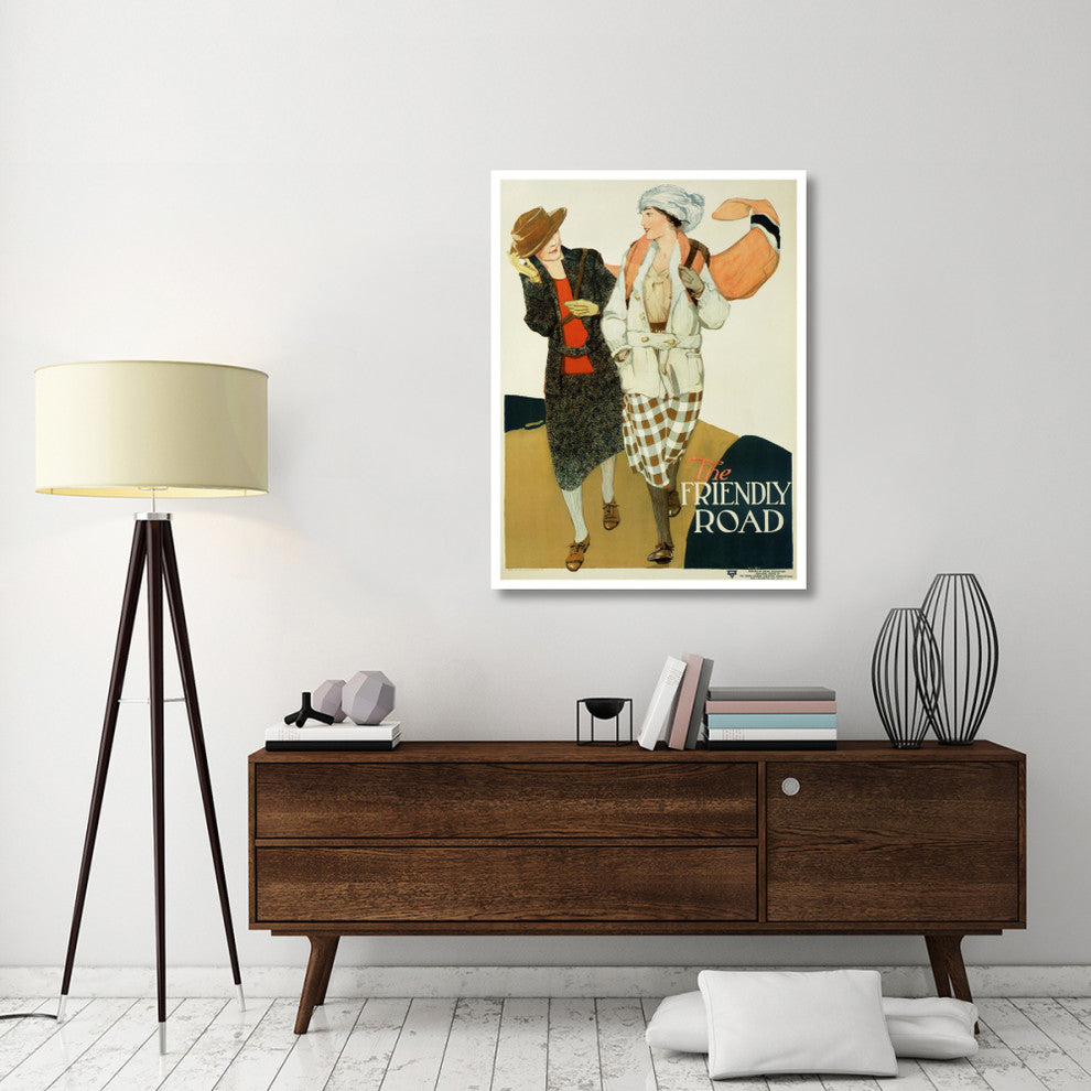 "YWCA / The Friendly Road" Digital Paper Print by Anita Parkhurst, 35"x46"