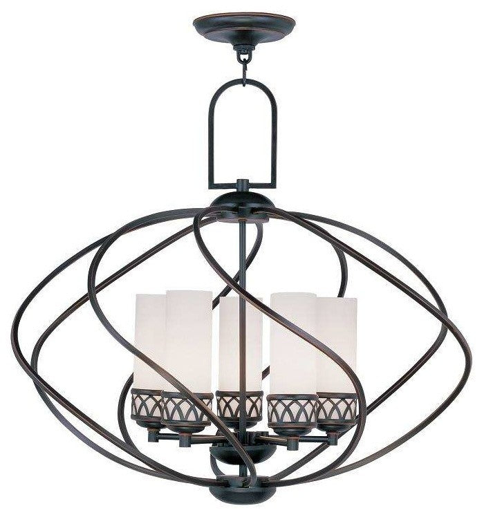 Westfield Chandelier, Olde Bronze