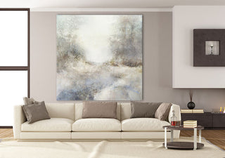 "Forest Night I" Fine Art Giant Canvas Print, 54"x54"