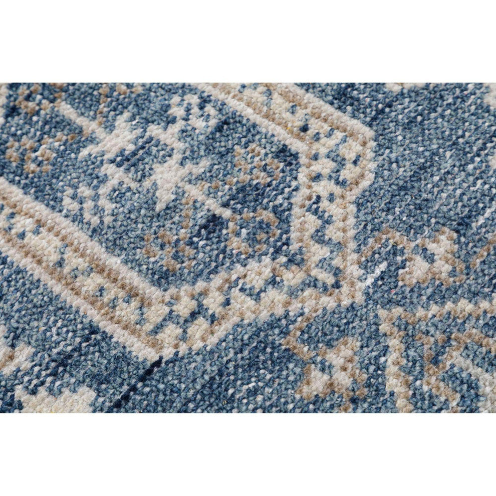 Tuscany Morrisa Area Rug, Blue, 2'6"x8'