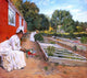 William Merritt Chase The Nursery, Gallery Wrapped Canvas Print, 20"x25"