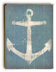 "Anchor", Planked Wood Wall Decor By Ryan Fowler, 12"x16"