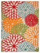 Nourison Aloha 9' x 12' Green Tropical Area Rug
