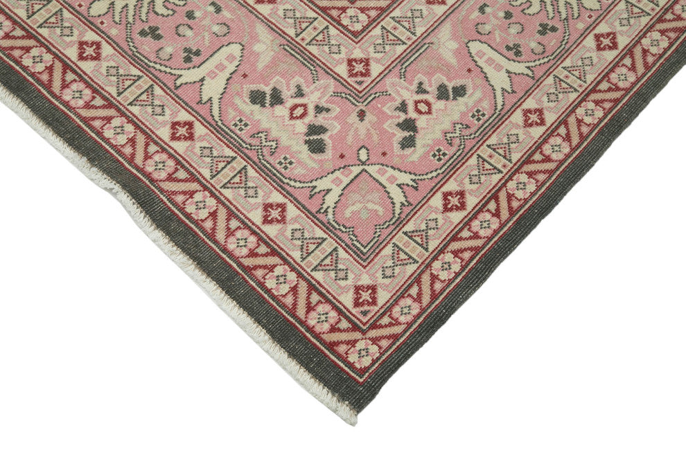 Rug N Carpet - Hand-Knotted Oriental 8' 0" x 11' 6" Soft Oushak Area Rug