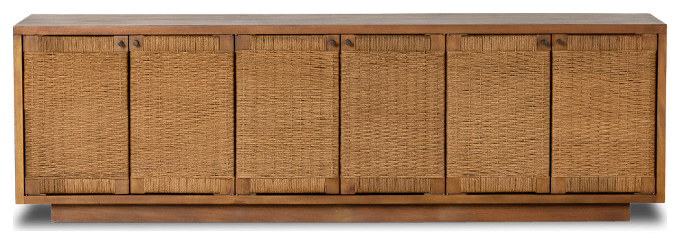 Macklin Media Console-Light Mahogany