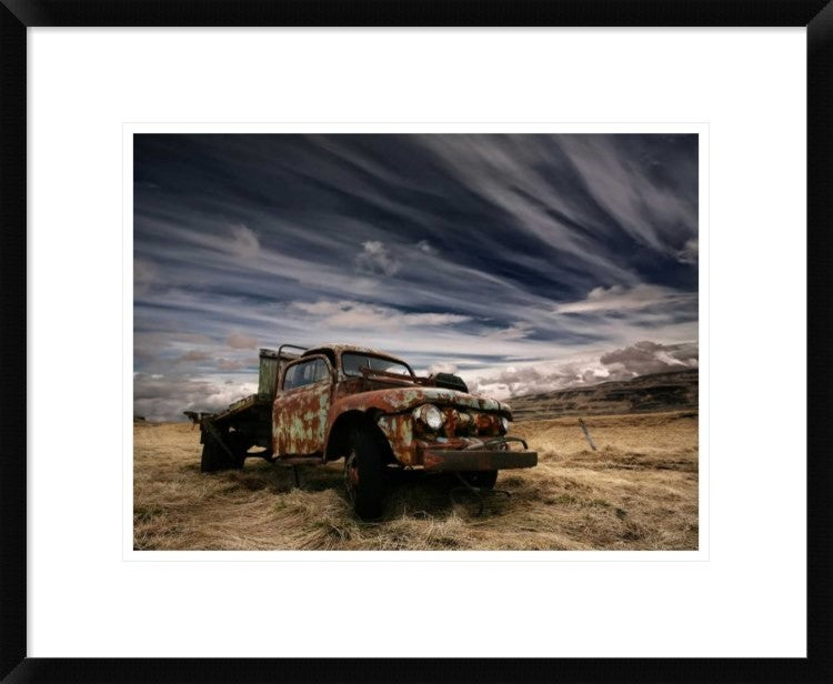 "Corrosion" Framed Digital Print by Thorsteinn H. Ingibergsson, 24"x19"