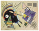 "Black and Violet, 1923" Digital Paper Print by Wassily Kandinsky, 18"x14"