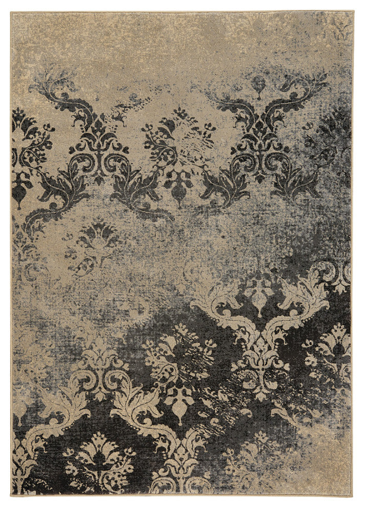 Capel Kevin O'Brien Cavalcade-Topkapi Ash 2476_310 Machine Woven Rugs - 3' 11" X