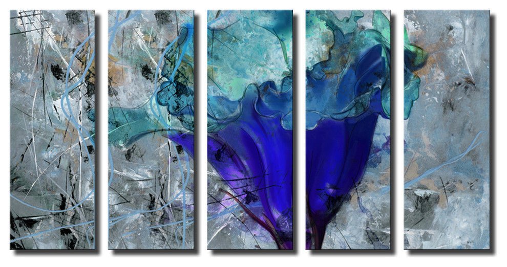 Painted Petals LX Canvas Art, 5-Piece Set