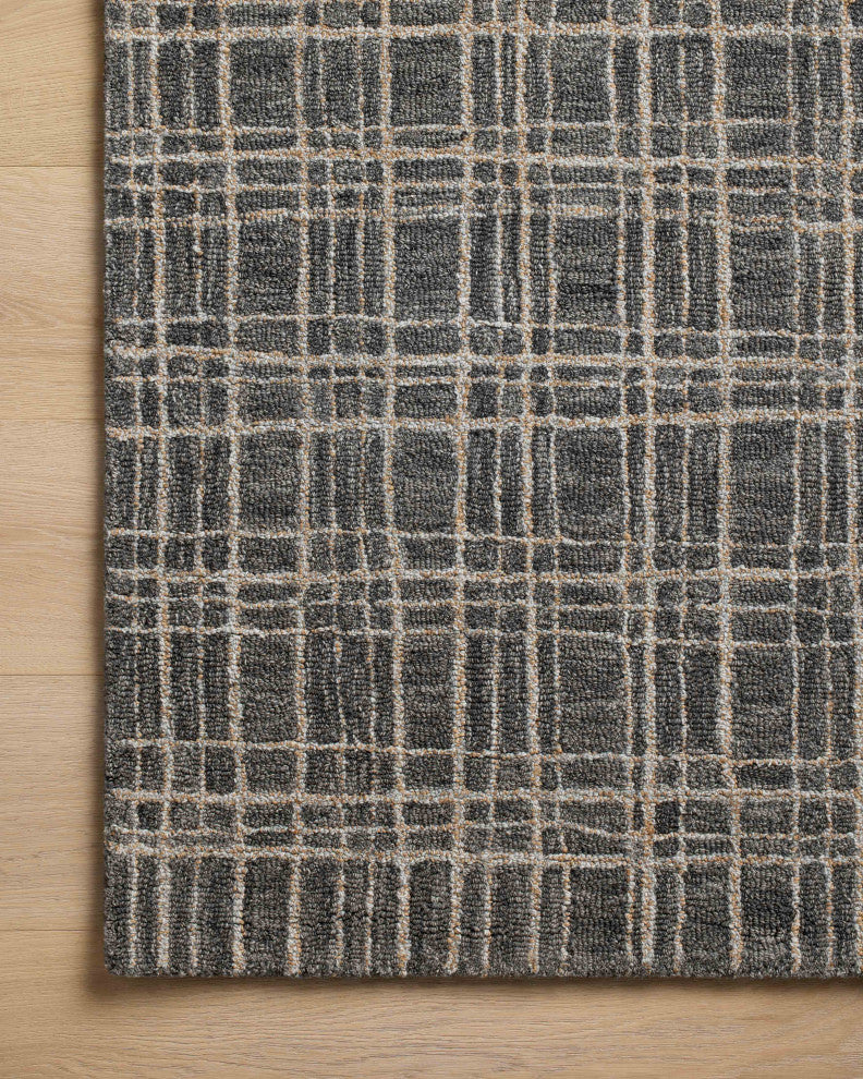 Chris Loves Julia x Loloi Polly Graphite / Pebble 9'-3" x 13' Area Rug