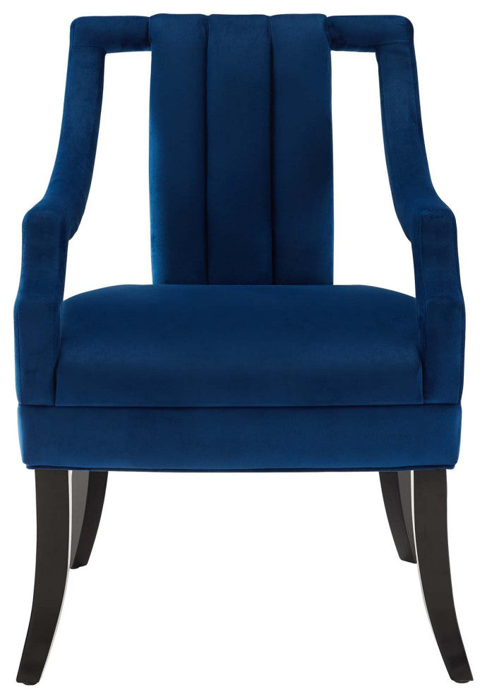 Harken Accent Chair Performance Velvet Set of 2 EEI-4429-NAV