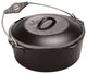 Lodge Dutch Oven With Spiral Bail Handle and Iron Cover, 7 qt.