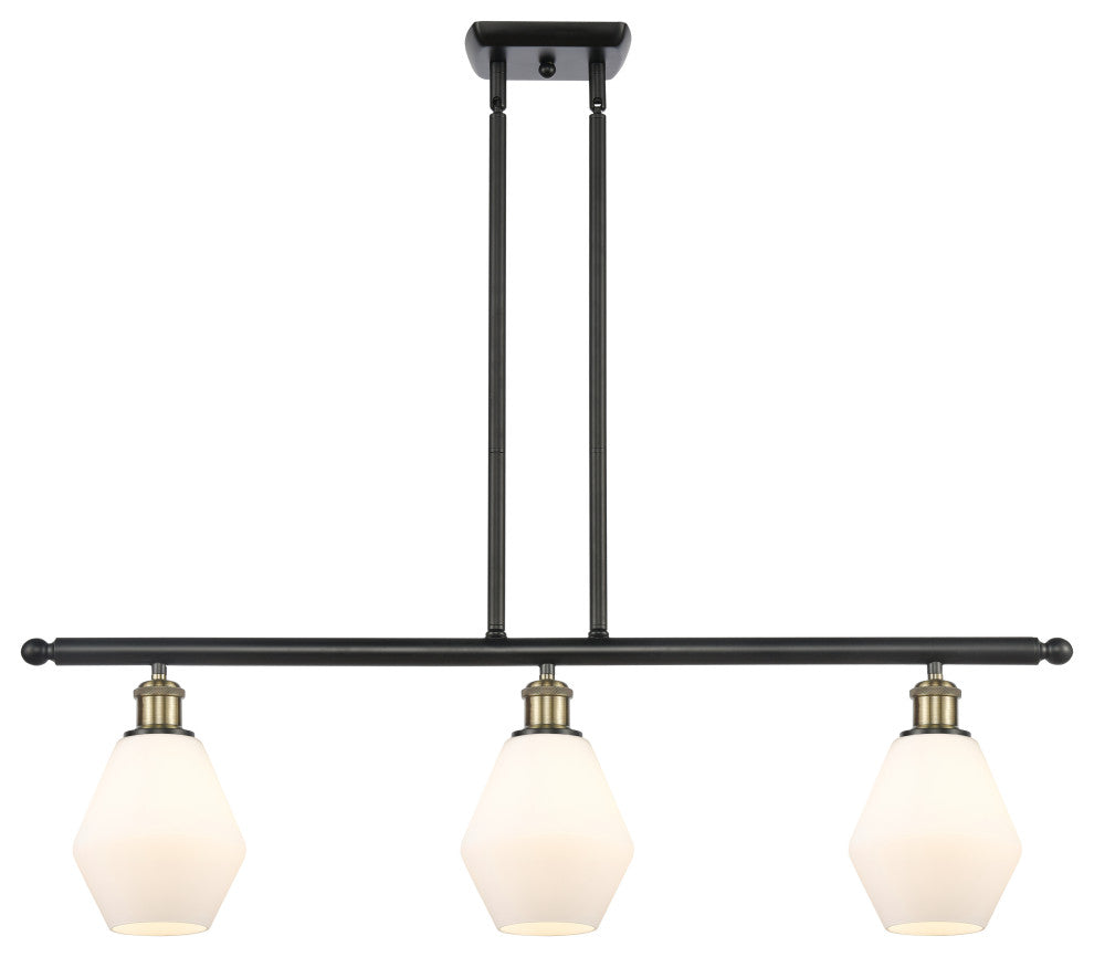 Innovations 516-3I-BAB-G651-6 3-Light Island Light, Black Antique Brass