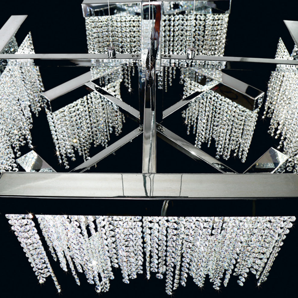 10-Light Luxe Large Chandeliers by Eurofase