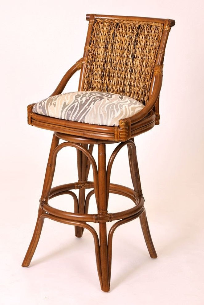 Balboa 24" Barstool In Sienna, Embree Noir