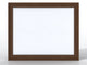 Addison 48" Rectangular Mirror, Mid Century Acacia