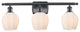 Innovations 516-3W-BK-G461-6-LED 3 Light Bath Vanity Light, Matte Black