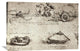 "Military Inventions Sketches" Artwork, 36"x24"