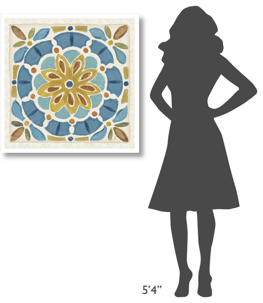 "Love Tales IX" Digital Paper Print by Daphne Brissonnet, 32"x32"