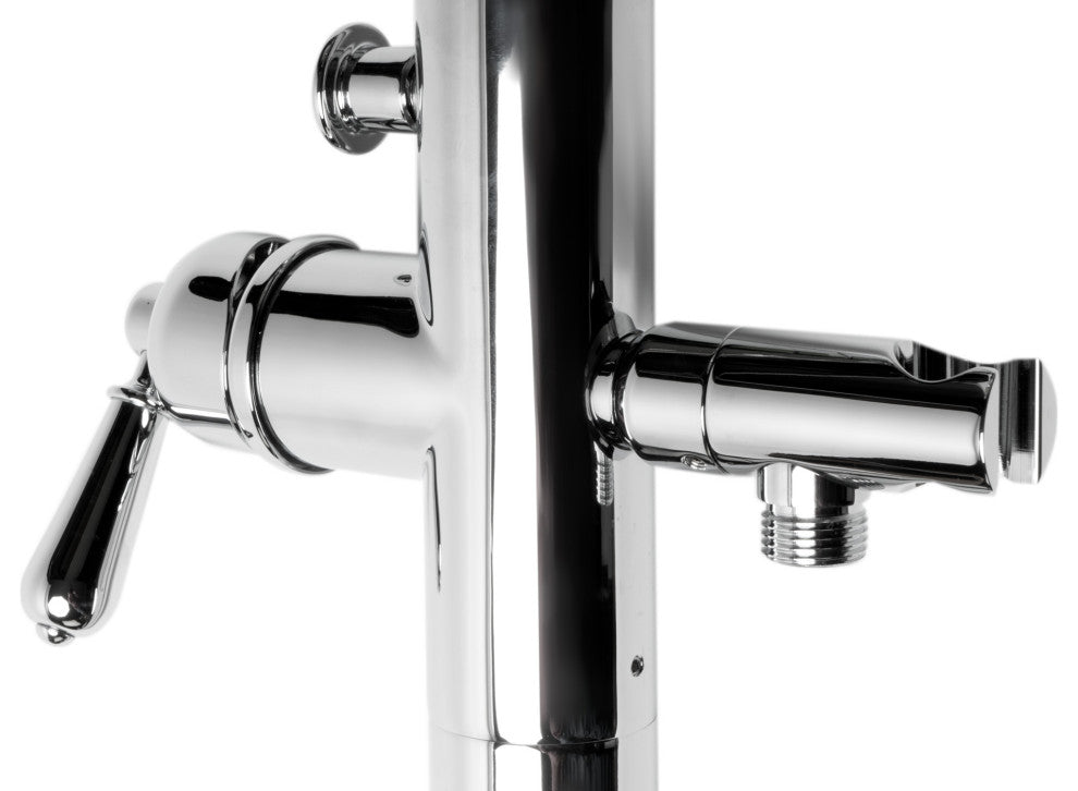 ALFI brand AB2553-PC Polished Chrome Free Standing Bath Tub Filler