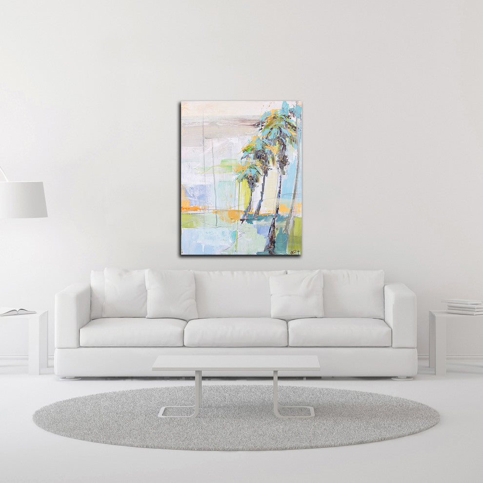 Palm Two by Kym De Los Reyes, Print on Canvas, 11"x14"