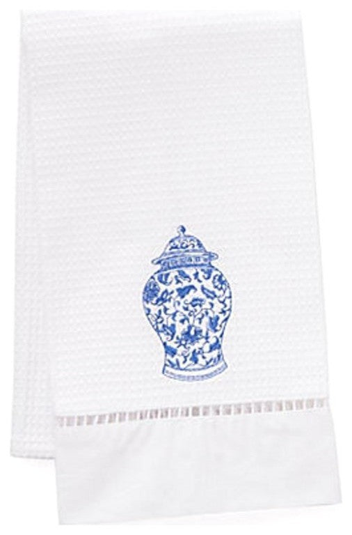 Waffle Weave Guest Towel, Ginger Jar Wide