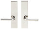 Cologne Lever, Tubular Full Dummy Pair, RH, Polished Stainless Steel