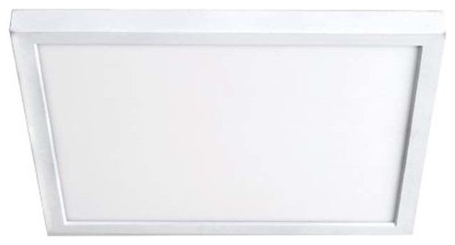 Square LED 11" Flush Mount 3500K, White