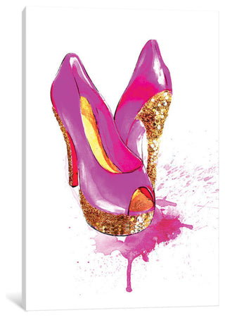 "Glitter High Heel" by Rongrong DeVoe, 26x18x1.5