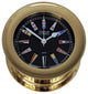 Weems and Plath Atlantis Quartz Clock Black Flag Dial