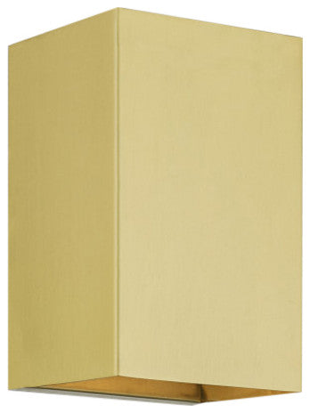 Derby 1 Light Satin Gold Outdoor/Indoor ADA Small Sconce