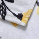 Fresh Sunshine Yellow Fleur Floral Soft Plush Fleece Throw Blanket, 90"x90"