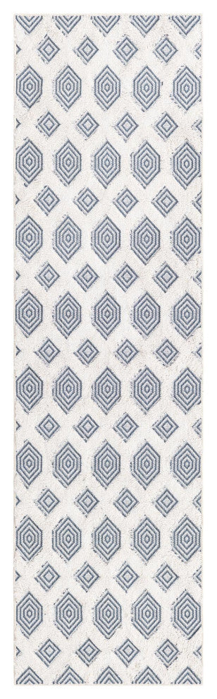Unique Loom Sabrina Soto Casa Havana Area Rug, Navy Blue, 2' 3 X 8' 0 Runner