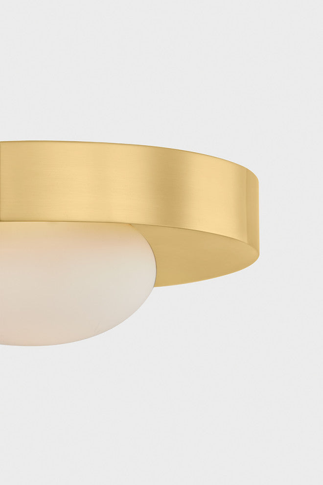 Mitzi Pepa Flush Mount Aged Brass