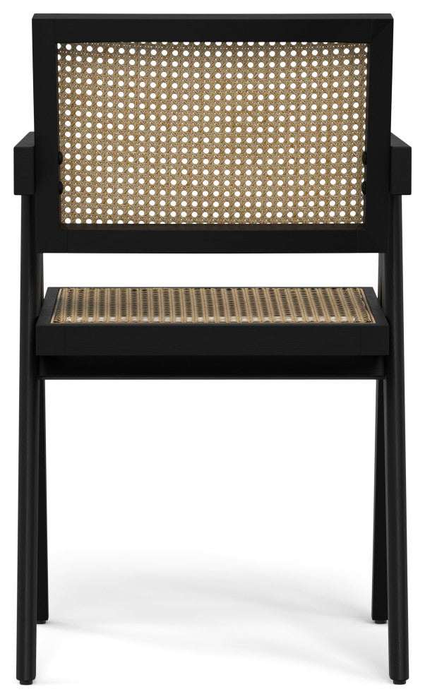 Regina Dining Armchair (Set of 2) in Black