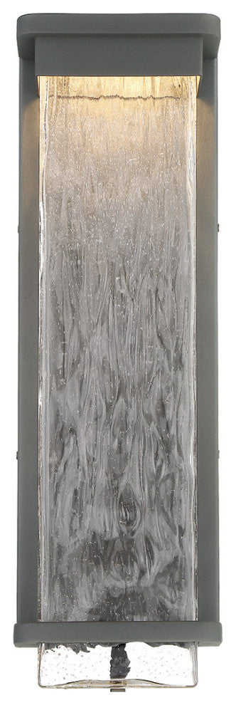 Vitrine 21" LED Outdoor Wall-Light 3000K, Graphite