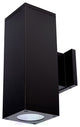 WAC Cube Arch Color Changing Wall Sconce in Black