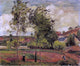 Camille Pissarro Strong Winds Pontoise, 20"x25" Wall Decal