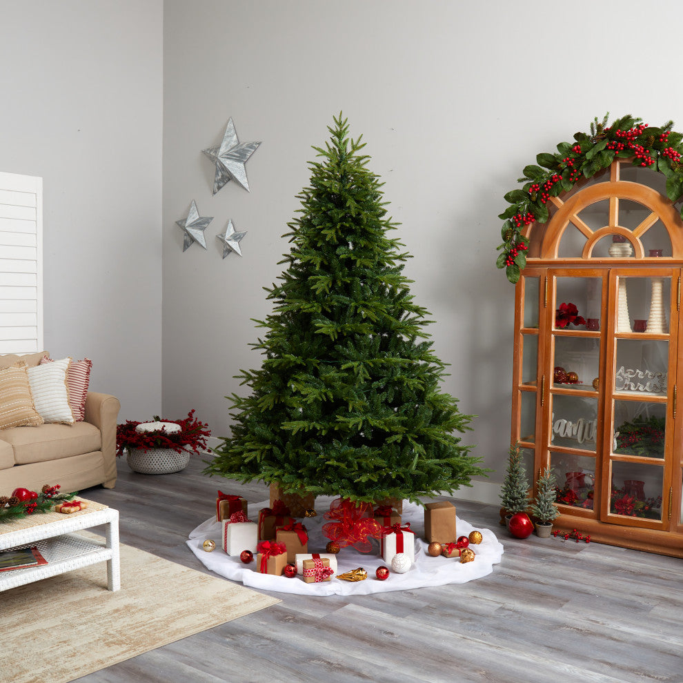 T3259 8 Colorado Mountain Fir Natural Look Artificial Christmas Tree