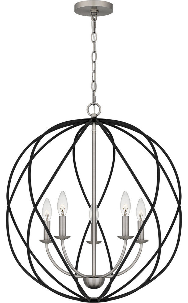 Quoizel BYN2824AN 5-Light Pendant, Bryn
