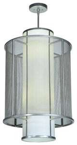 22" Cilindro Weave-Tex Pendant