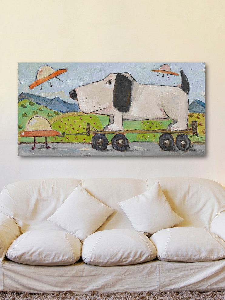 "The Abduction" Painting Print on Canvas by Tori Campisi