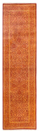 Mogul, One-of-a-Kind Hand-Knotted Area Rug Orange, 2'7"x9'9"