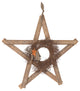 Farmhouse Lath Rustic Star, Unfinished