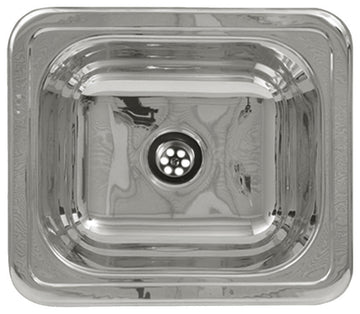 Rectangular Drop-in Entertainment/Prep Sink With Smooth Surface