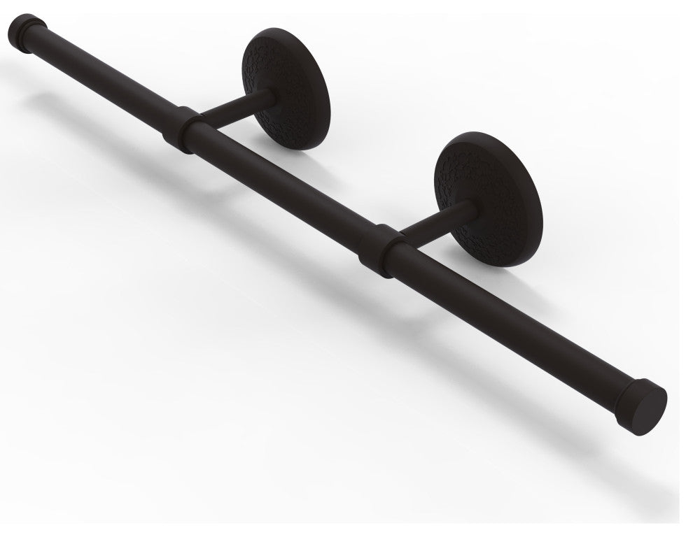 Monte Carlo Wall Mounted Horizontal Guest Towel Holder, Oil Rubbed Bronze